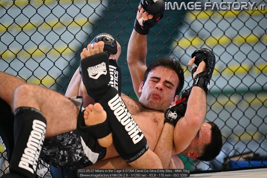 2022-05-07 Milano in the Cage 8 07304 David Da Silva-Eddy Biba - MMA 70kg
